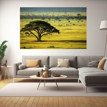 African Savanna Canvas